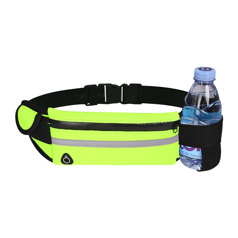 New Outdoor Running Waist Bag Waterproof Mobile Phone Holder Jogging Belt Belly Bag Women Gym Fitness Bag Lady Sport Accessories