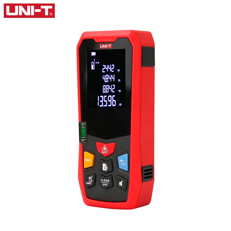 UNI-T Handheld Laser Rangefinder Distance Meter 40M 50M 60M 80M Medidor Laser Tape Build Measure Device Electronic Ruler