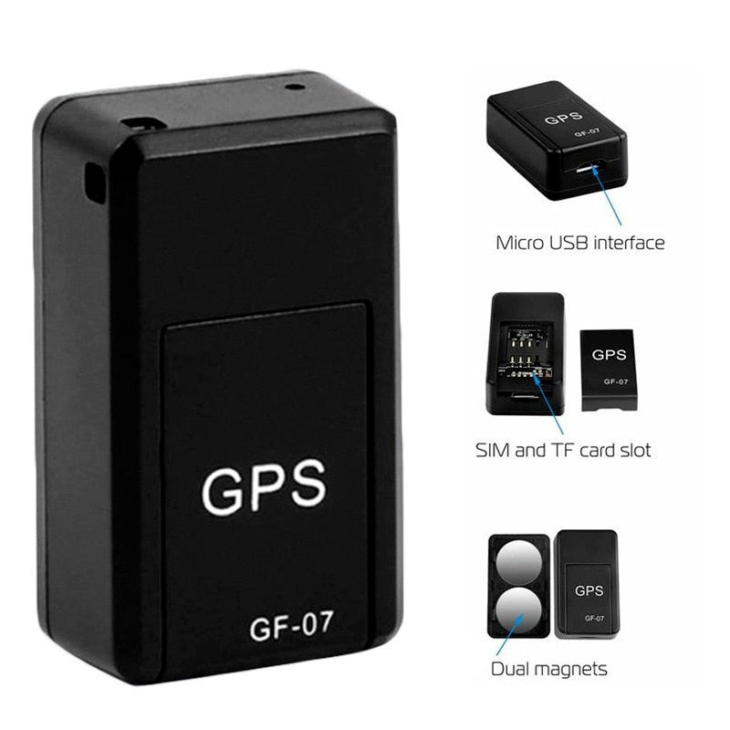Mini Magnetic GPS Tracker GF-07 Universal Positioner for Car Motorcycle Real Time Tracking Children Anti-lost Locator
